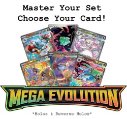 Pokemon MEG Mega Evolution Holos and Reverse Holos 1-132 You PICK Card! NM - Image 1