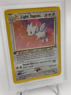 2002 POKEMON NEO DESTINY Trading Card LIGHT TOGETIC -HOLO #15 1st Edition PSA 5 - Image 3