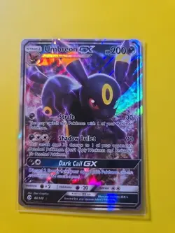 Umbreon GX 80/149 Sun & Moon Base Set Ultra Rare Holo Pokemon Card - Image 1