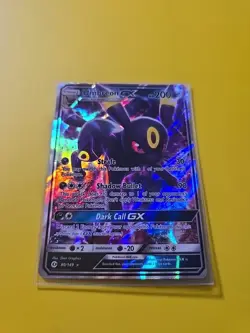 Umbreon GX 80/149 Sun & Moon Base Set Ultra Rare Holo Pokemon Card - Image 2