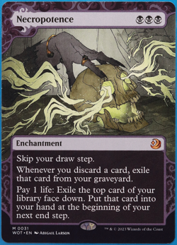 Necropotence Wilds of Eldraine: Enchanting Tales NM CARD (504127) ABUGames - Image 1