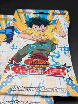 My Hero Academia Heroes Clash Card Pack with 10 cards Universus 2022 - Image 2