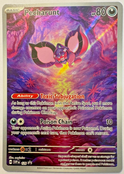 PECHARUNT Scarlet & Violet Blackstar Promo #129 Pokemon Card NM/M Holo - Image 1