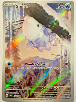 SNOM Temporal Forces 168/162 Secret Rare Illustration Holo Pokemon Card - NM/M - Image 1