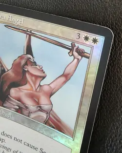 Serra Angel Foil Box Promo English MTG Card Used - Image 4