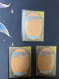 Cold English Promo Foil 3 Sheets Used Collectible Card Game - Image 2