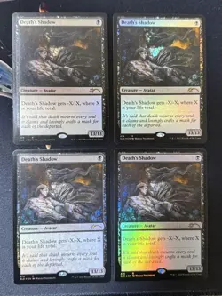 Shadow of Death English SLD FOIL 4 Sheets Card Game Used - Image 1