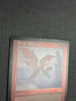 Rorix Bladewings FOIL Magic The Gathering MTG SP Plus Game Card - Image 2