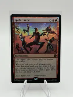 Spider-Verse 0093 MTG Magic Marvel's Spider-Man Mythic Rare Foil - Image 1