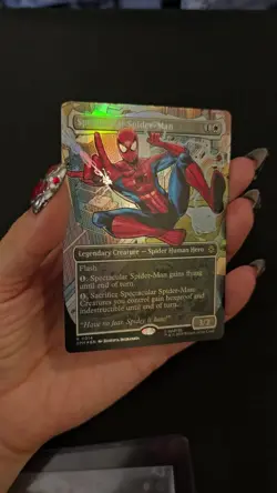 MTG Marvel Spider-Man, Spectacular Spider-Man - Borderless Foil 0014 NM - Image 2