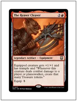 1x The Reaver Cleaver, Modern Horizons 3 Commander, Magic MTG NM - Image 1