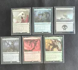 MTG Secret Lair Phyrexian Praetors Foil Complete Set Used - Image 2