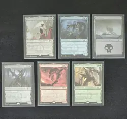 MTG Secret Lair Phyrexian Praetors Foil Complete Set Used - Image 3