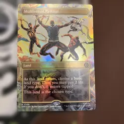 MTG Passing to Multiverse SPM Foil English Card Magic The Gathering Used - Image 1