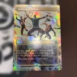 MTG Passing to Multiverse SPM Foil English Card Magic The Gathering Used - Image 2