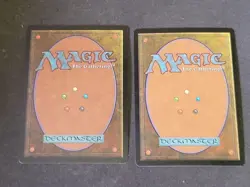 MTG Hickory Plants MMQ Japanese Foil Double Card Used - Image 2