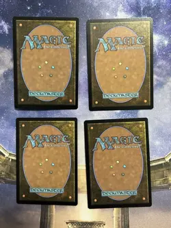 MTG Hashwood Boundary English Foil Card 4 Pages Play Condition - Image 2