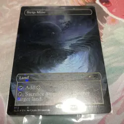 MTG Open Air Deposit Galaxy Foil Edition Used Magic Card - Image 1
