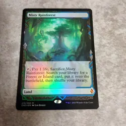 MTG Mist Rainforest Foil English Card Magic Gathering Used - Image 5