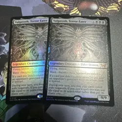 MTG Fear Eater Valgavoth Terror Eater Foil English Card - Image 1