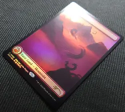 MTG Mountain Challenge Promo FOIL English Rare Dragon Background Used - Image 2