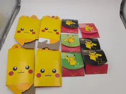 McDonalds Pokemon EMPTY BOXES NO CARDS! - Image 1