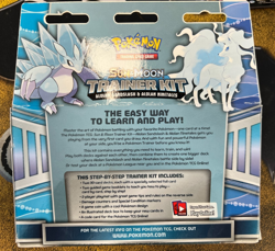 Pokemon Factory SEALED Sun & Moon Trainer Kit Alolan Sandslash & Alolan Nintales - Image 2