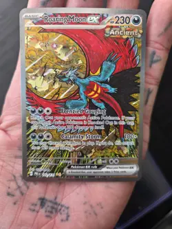 Roaring Moon EX 162/131 Pokemon Prismatic Evolutions Special Illustration Rare - Image 1