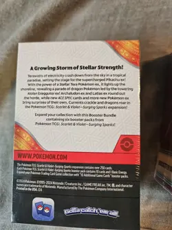 LOT OF 2 Pokemon TCG Destined Rivals And 1 Surging Sparks Booster Bundles - Image 4