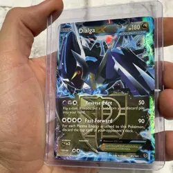 Pokemon TCG Dialga EX Team Plasma 65/101 Plasma Blast Holo Pokemon LP/NM 2013 - Image 2