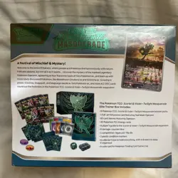 Pokemon TCG Twilight Masquerade Elite Trainer Box ETB - New/Sealed - Image 3