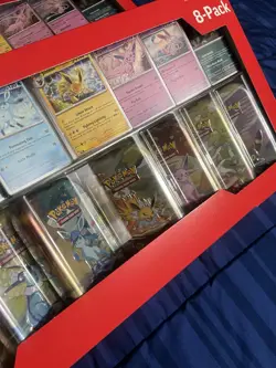 Pokemon TCG Prismatic Evolutions Costco 8 Mini-Tin Bundle w/ Promo Cards - Image 5