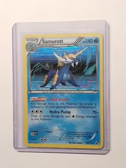 Pokemon TCG - Samurott 32/114 - Holo Rare (2011) Black & White Base Set - Image 1