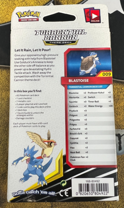 Pokemon FACTORY SEALED SM Team Up Torrential Cannon Theme Deck!! - Image 2