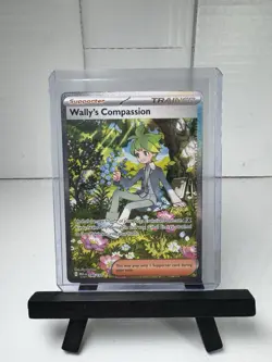 Wally's Compassion 186/132 Pokemon Mega Evolution SIR - NM/M Pack Fresh - Image 1