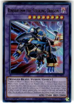 Rindbrumm the Striking Dragon - RA02-EN025 - Ultra Rare - NM - 1st ed - Yugioh - Image 1