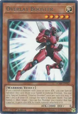 Yugioh! Overlay Booster - JUSH-EN042 - Rare - 1st Edition Near Mint, English - Image 1