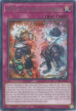 Yugioh! K9-EW Special Release Experiment - JUSH-EN041 - Rare - 1st Edition Near - Image 1