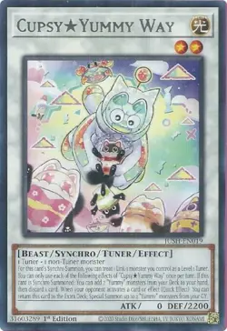 Yugioh! CupsyYummy Way - JUSH-EN019 - Rare - 1st Edition Near Mint, English - Image 1