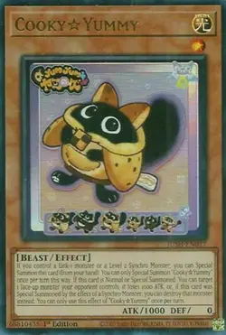 Yugioh! CookyYummy - JUSH-EN017 - Ultra Rare - 1st Edition Near Mint, English - Image 1