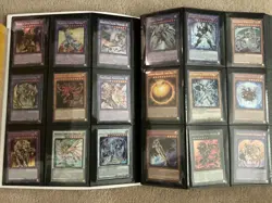 Yugioh Binder Collection 1 w/ Hand Traps, Staples, Xyz, Links, + more - Image 1