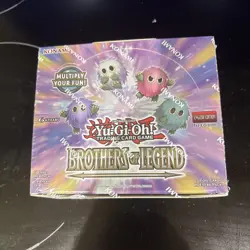 YuGiOh Brothers of Legend | Sealed Booster Box of 24 Packs | 1st Edition | 2021 - Image 2
