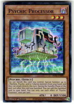 Yugioh Psychic Processor PHNI-EN081 Ultra Rare 1st Ed NM - Image 1