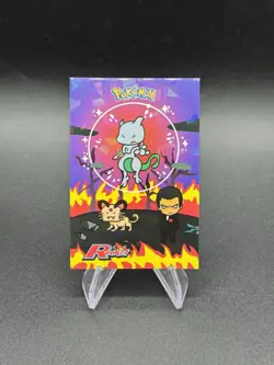 Bubble Shiny Mewtwo Cracked Ice Holo Pokemon Card Database Team Rocket Peru - Image 1
