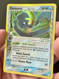 Rayquaza (Delta Species) - 16/110 - Pokemon TCG Ex Holon Phantoms Holo Card 2006 - Image 3