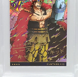 PSA10 One Piece Wafers Card Japanese Eustass Kid Counter Attack Signal Rare 2021 - Image 5