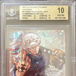 BGS10 Gold Label One Piece Card Game Japanese Trafalgar Law Promo Championship - Image 4