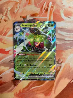 Yanmega EX Destined Rivals Set 003/182 Pokemon TCG Card Double Rare - Image 1