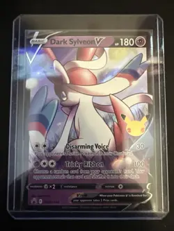 Dark Sylveon V SWSH134 SWSH: Sword & Shield Promo Cards Holo - Image 1