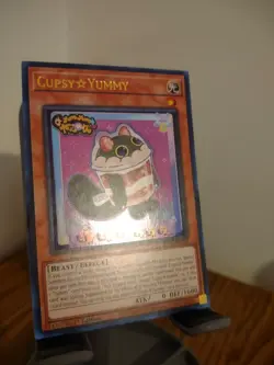 Cupsy Yummy JUSH-EN016 1st Edition UR NM +Free Token and Field Center Cards - Image 1